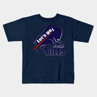 Let’s go Buffalo Bills Football Kids T-Shirt